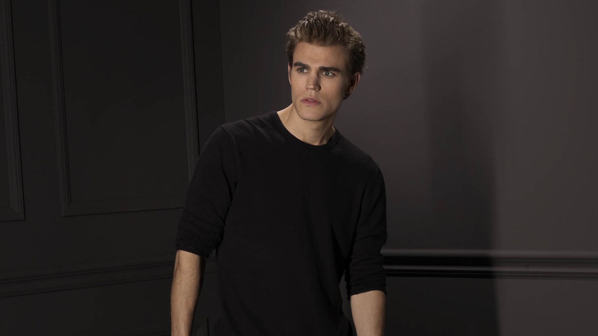 Paul Wesley Look for 1920 x 1080 HDTV 1080p resolution