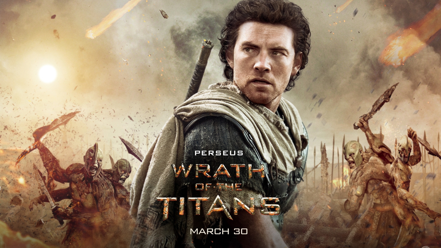 Perseus Wrath of the Titans for 1536 x 864 HDTV resolution