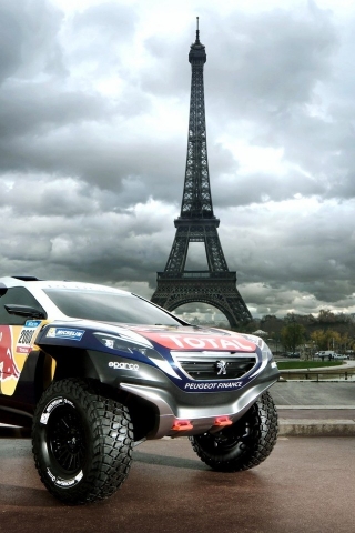 Peugeot DKR Concept for 320 x 480 iPhone resolution
