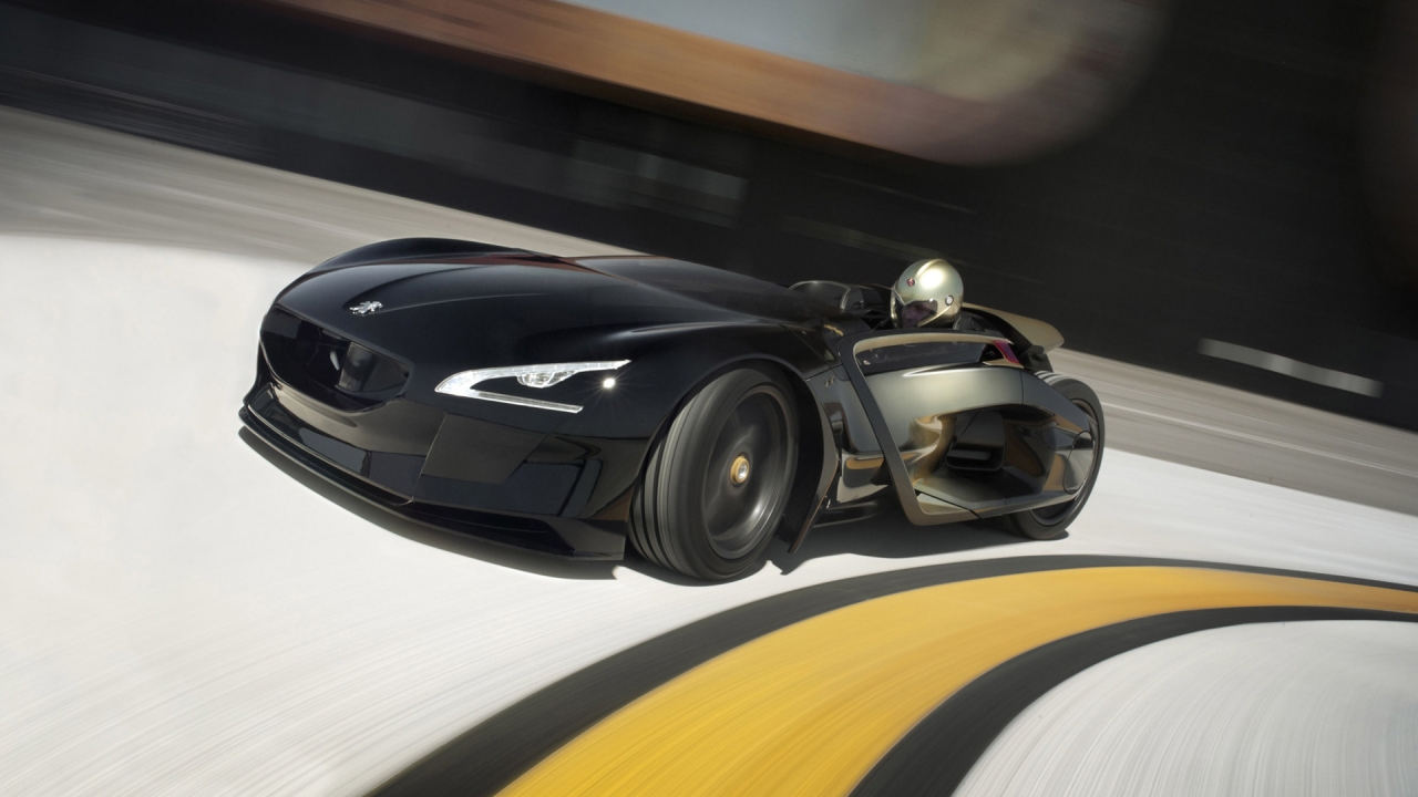 Peugeot EX1 Concept Speed for 1280 x 720 HDTV 720p resolution