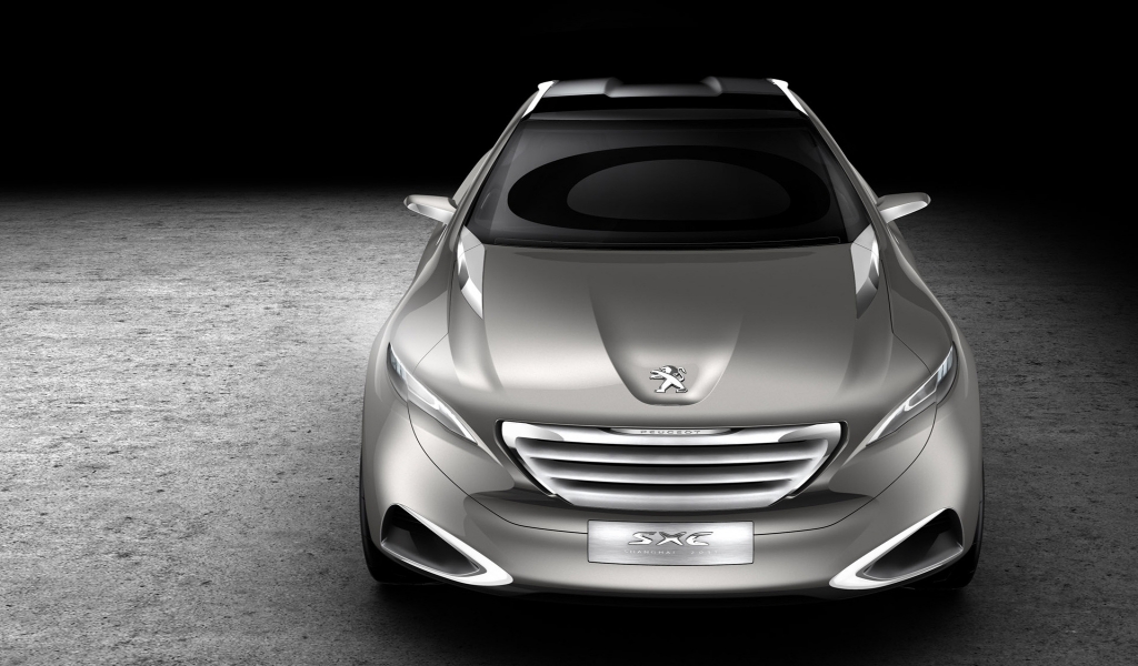 Peugeot SXC Concept Front for 1024 x 600 widescreen resolution