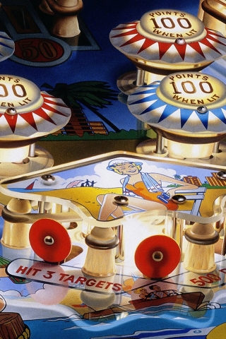 Pinball for 320 x 480 iPhone resolution