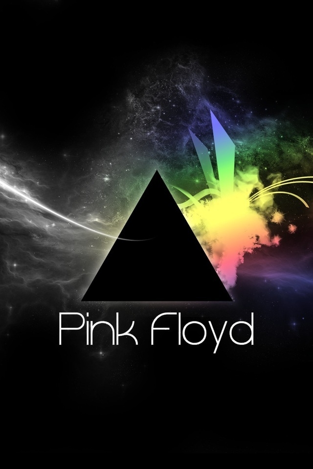Pink Floyd Logo Design for 640 x 960 iPhone 4 resolution
