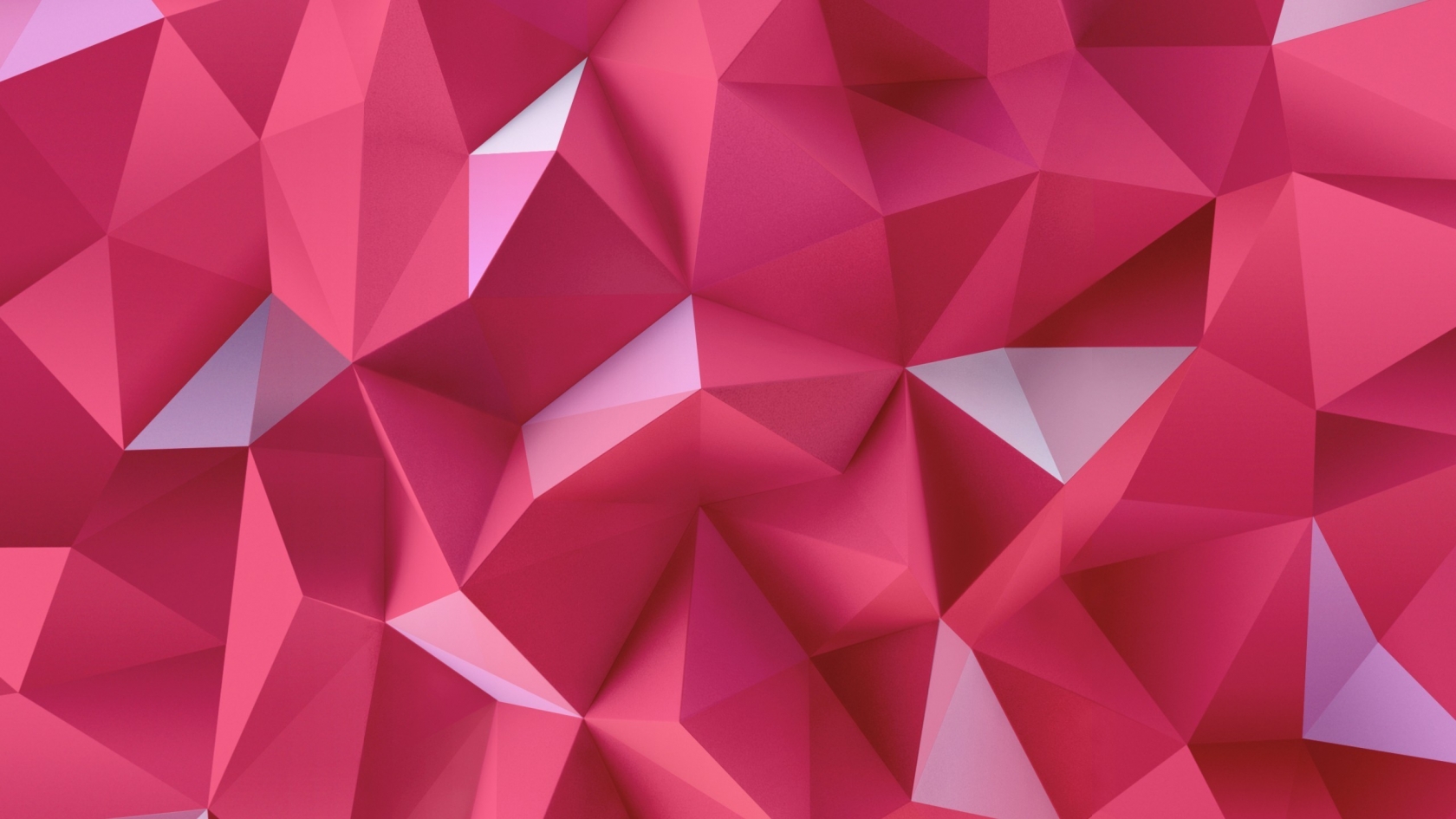 Pink Triangles for 1680 x 945 HDTV resolution