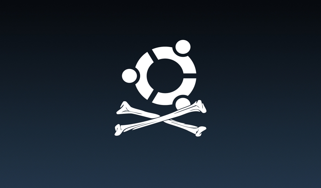 Pirate Ubuntu for 1024 x 600 widescreen resolution