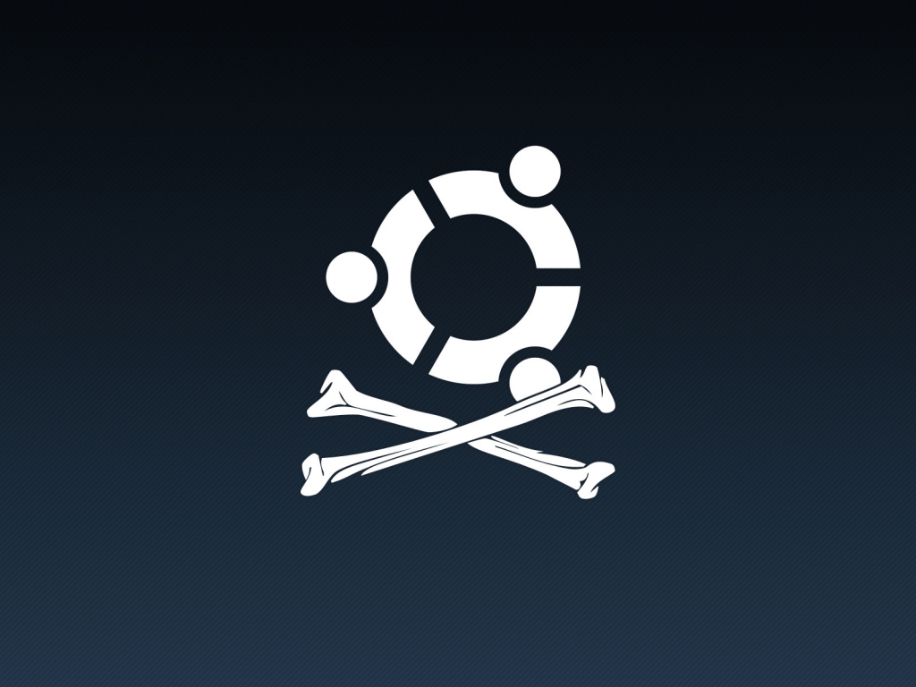 Pirate Ubuntu for 1024 x 768 resolution