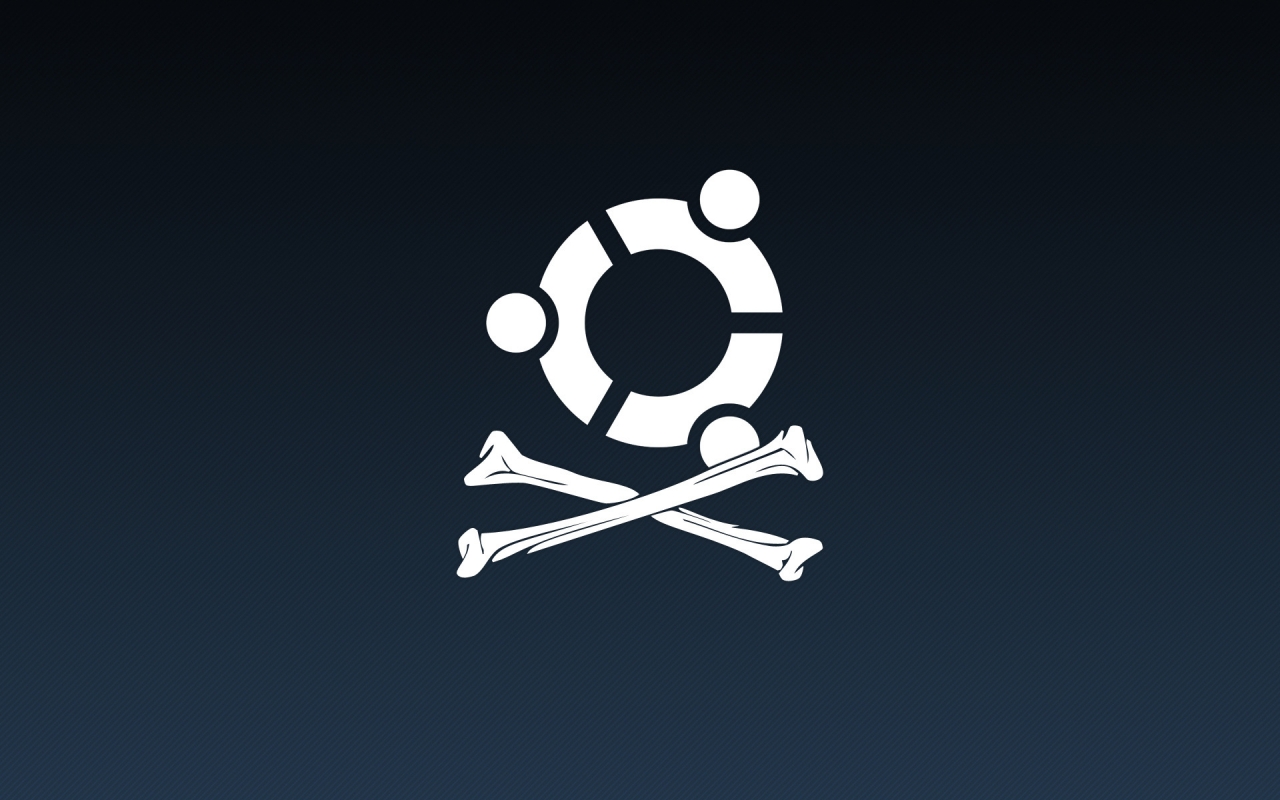 Pirate Ubuntu for 1280 x 800 widescreen resolution