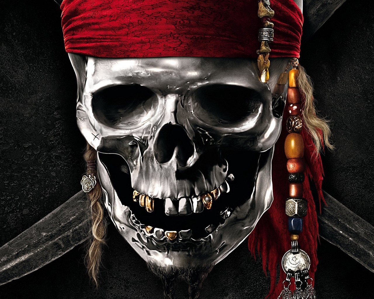 Pirates of the Caribbean Logo for 1280 x 1024 resolution
