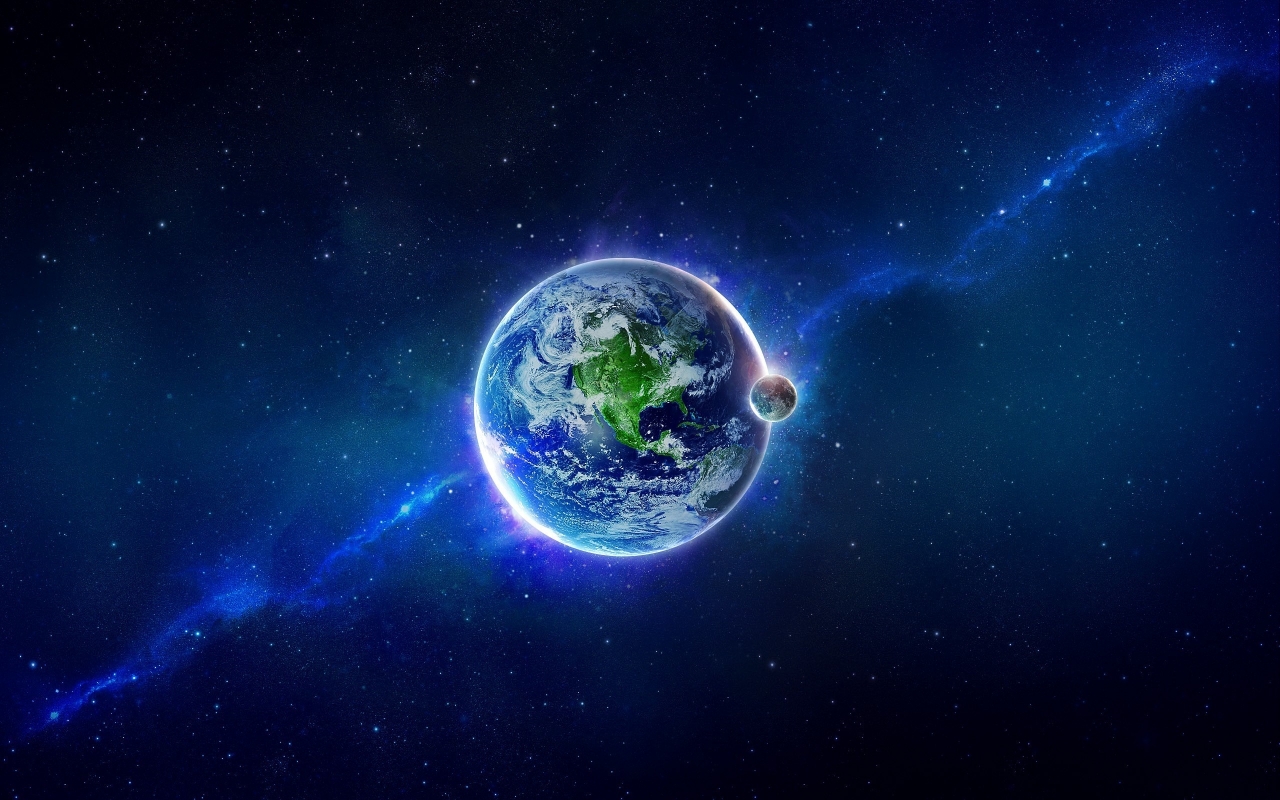 Planet Earth for 1280 x 800 widescreen resolution