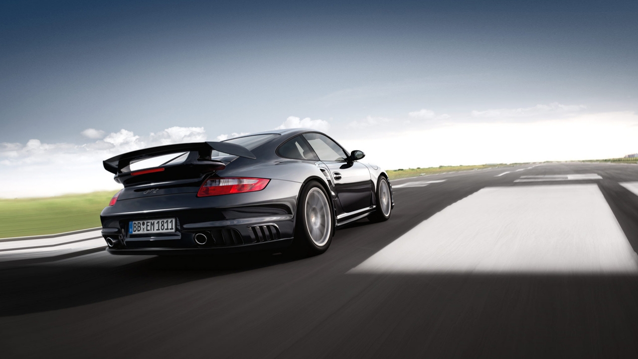 Porsche 911 GT2 for 1280 x 720 HDTV 720p resolution