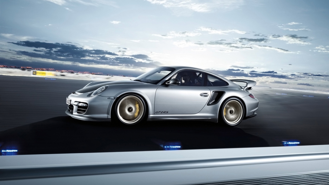 Porsche 911 GT2 RS 2011 Speed for 1366 x 768 HDTV resolution