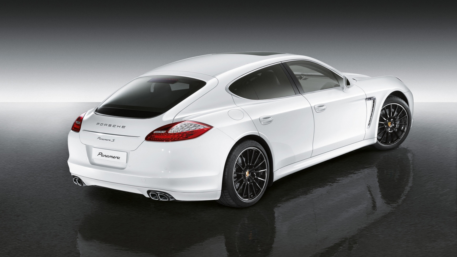 Porsche Panamera Individualization Programme Rear And Side for 1536 x 864 HDTV resolution