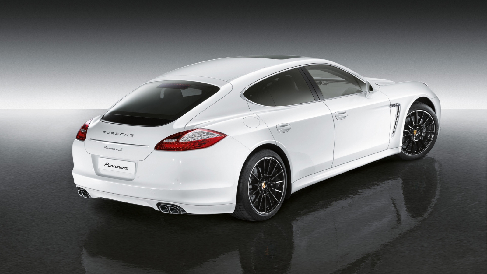 Porsche Panamera Individualization Programme Rear And Side for 1600 x 900 HDTV resolution