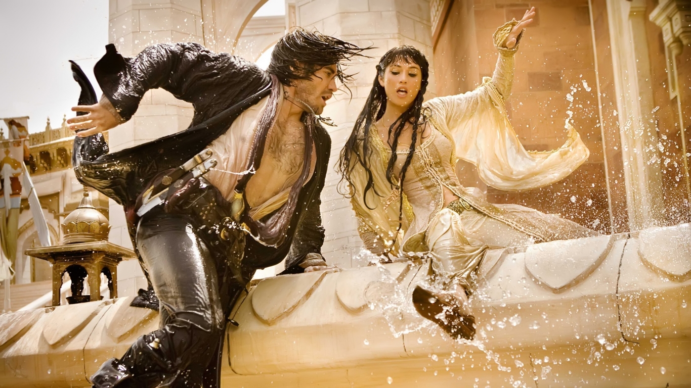 Prince Of Persia: The Sands of Time Movie for 1366 x 768 HDTV resolution