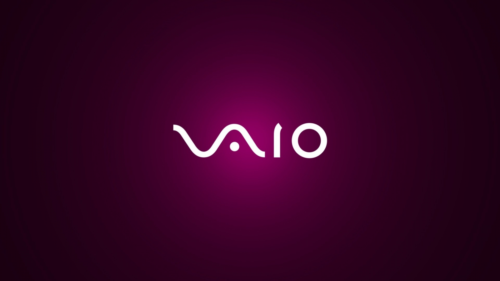 Purple Sony Vaio for 1600 x 900 HDTV resolution