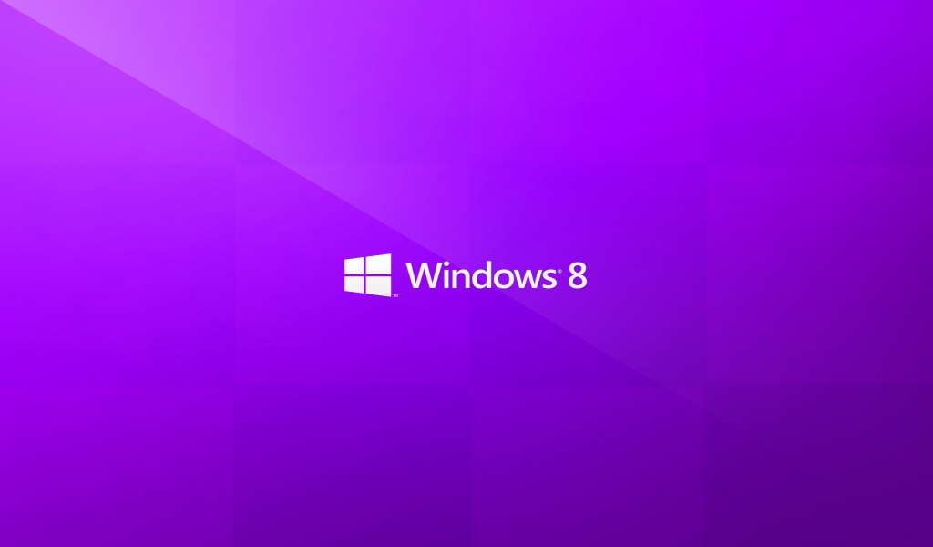 Purple Style Windows 8 for 1024 x 600 widescreen resolution