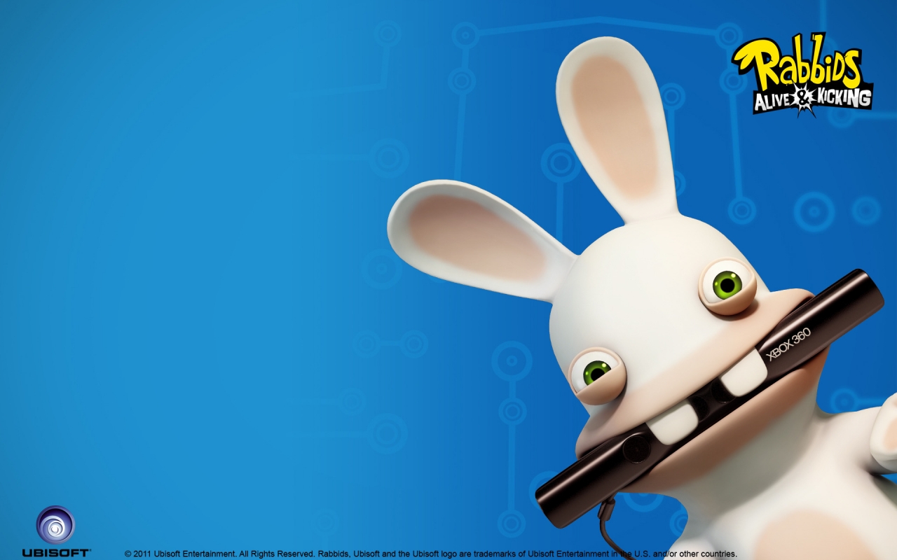 Rabbids Alive and Kicking for 1280 x 800 widescreen resolution