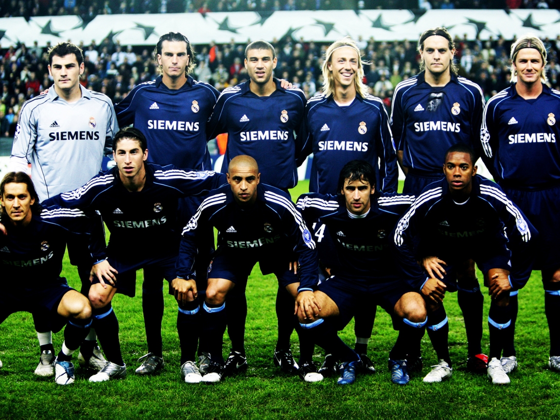 Real Madrid Team for 1152 x 864 resolution