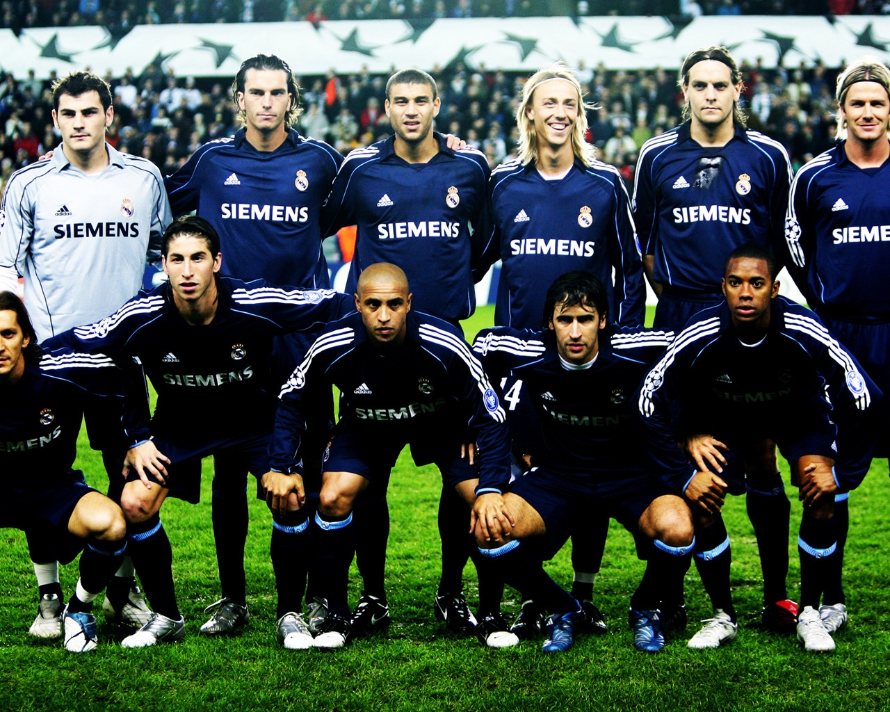 Real Madrid Team for 1280 x 1024 resolution