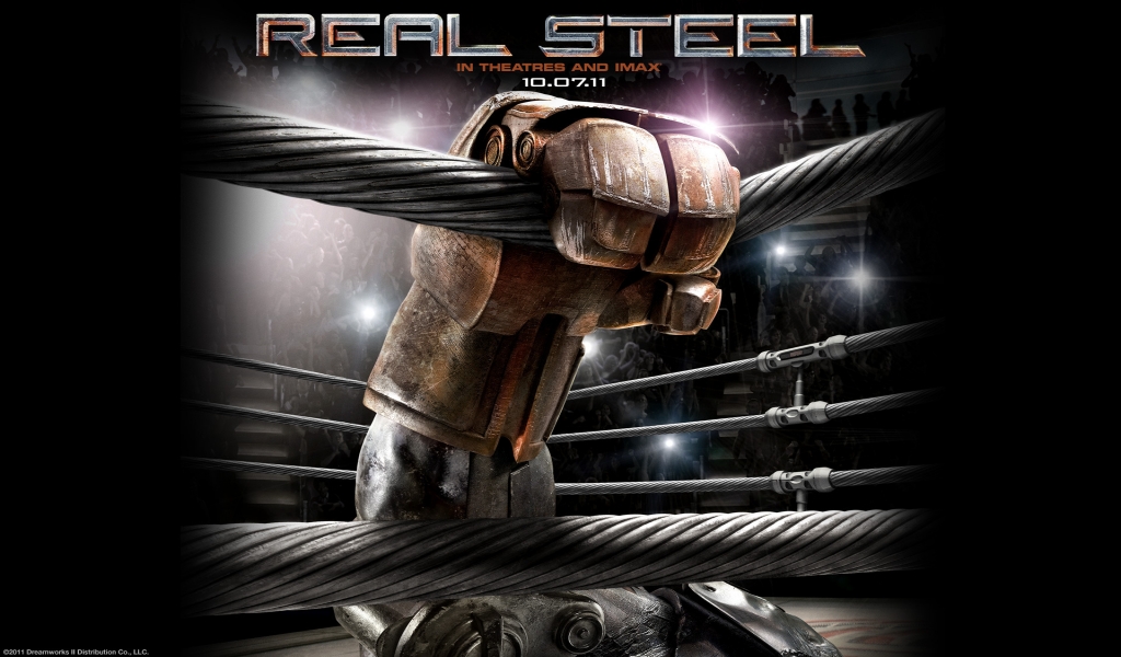 Real Steel Movie for 1024 x 600 widescreen resolution