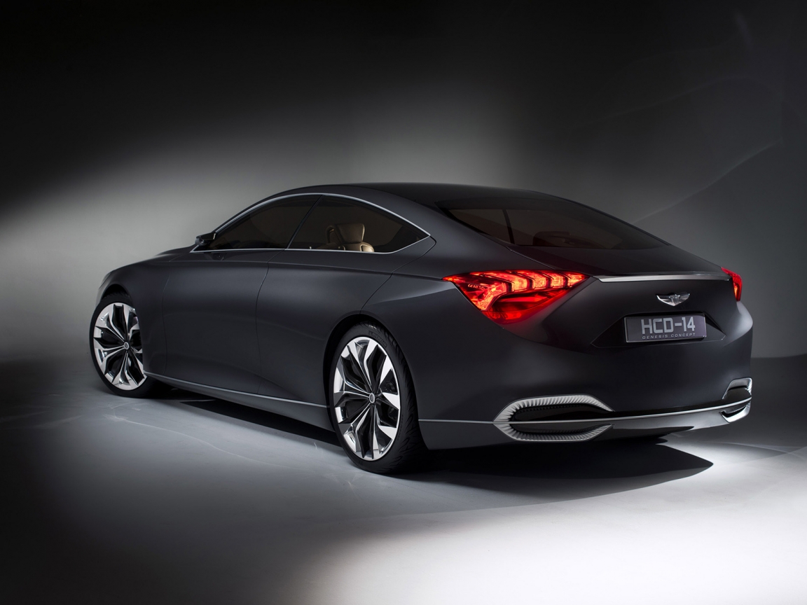 Rear of Hyundai Genesis Concept for 1152 x 864 resolution