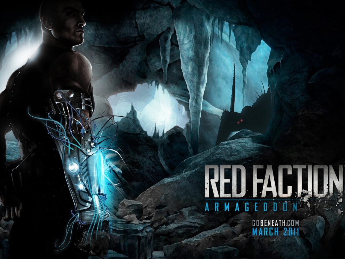 Red Faction Armageddon for 1152 x 864 resolution