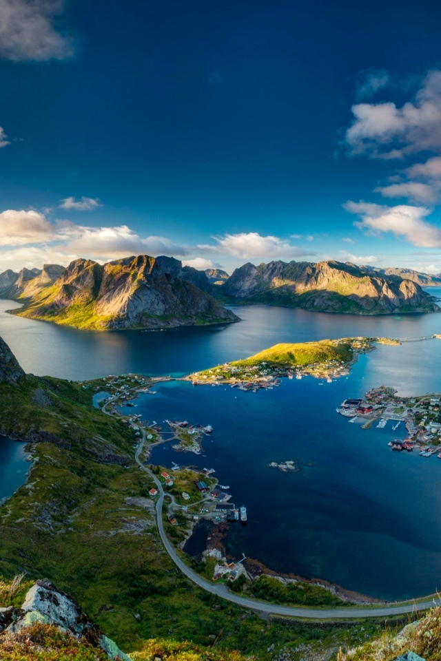 Reinebringen Norway for 640 x 960 iPhone 4 resolution
