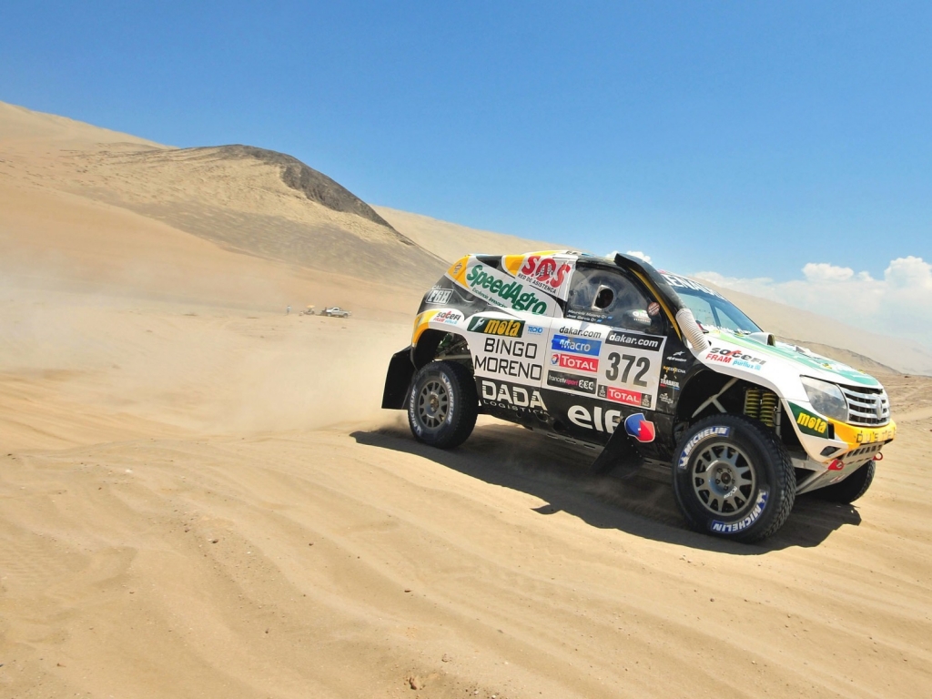 Renault Rally Dakar for 1024 x 768 resolution