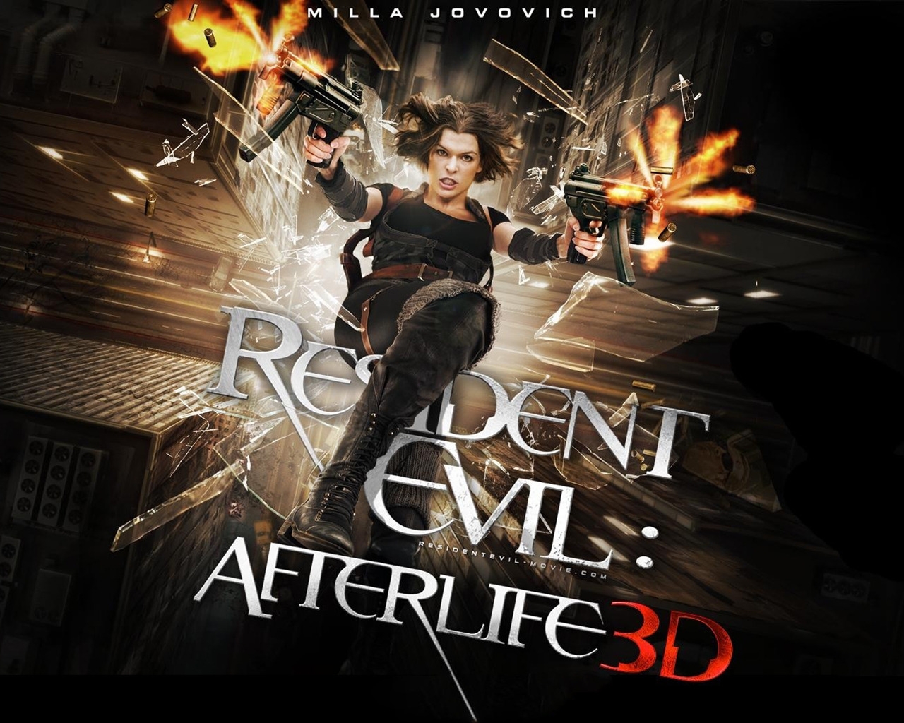 Resident Evil Afterlife 3D Poster for 1280 x 1024 resolution