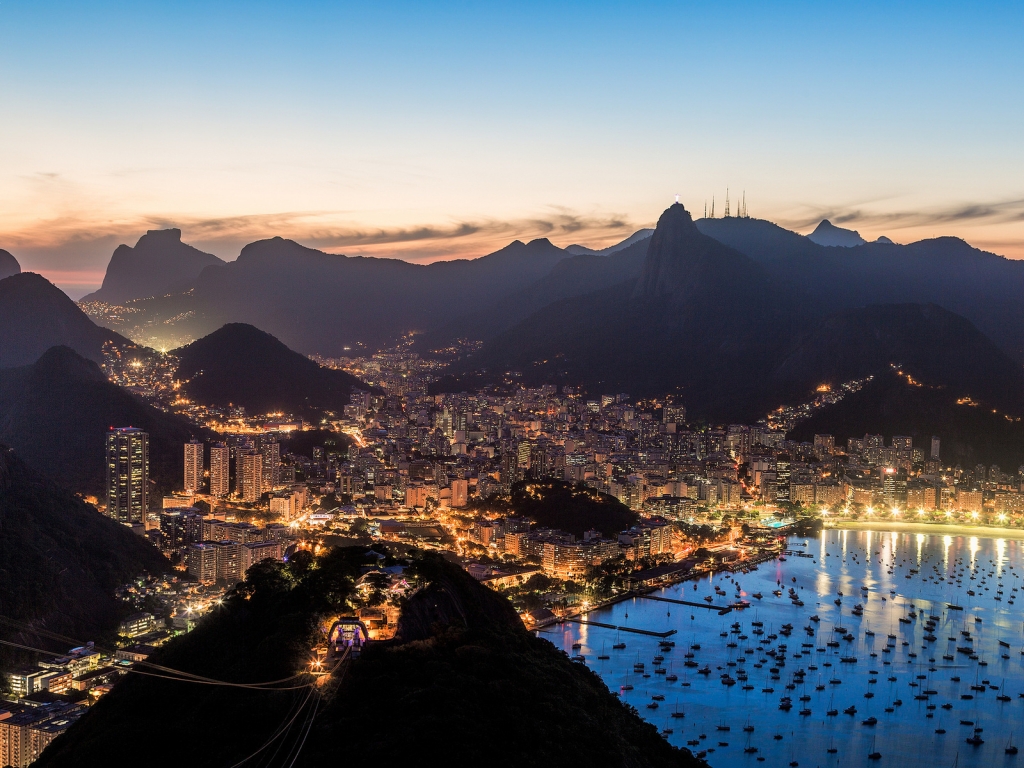 Rio de Janeiro for 1024 x 768 resolution