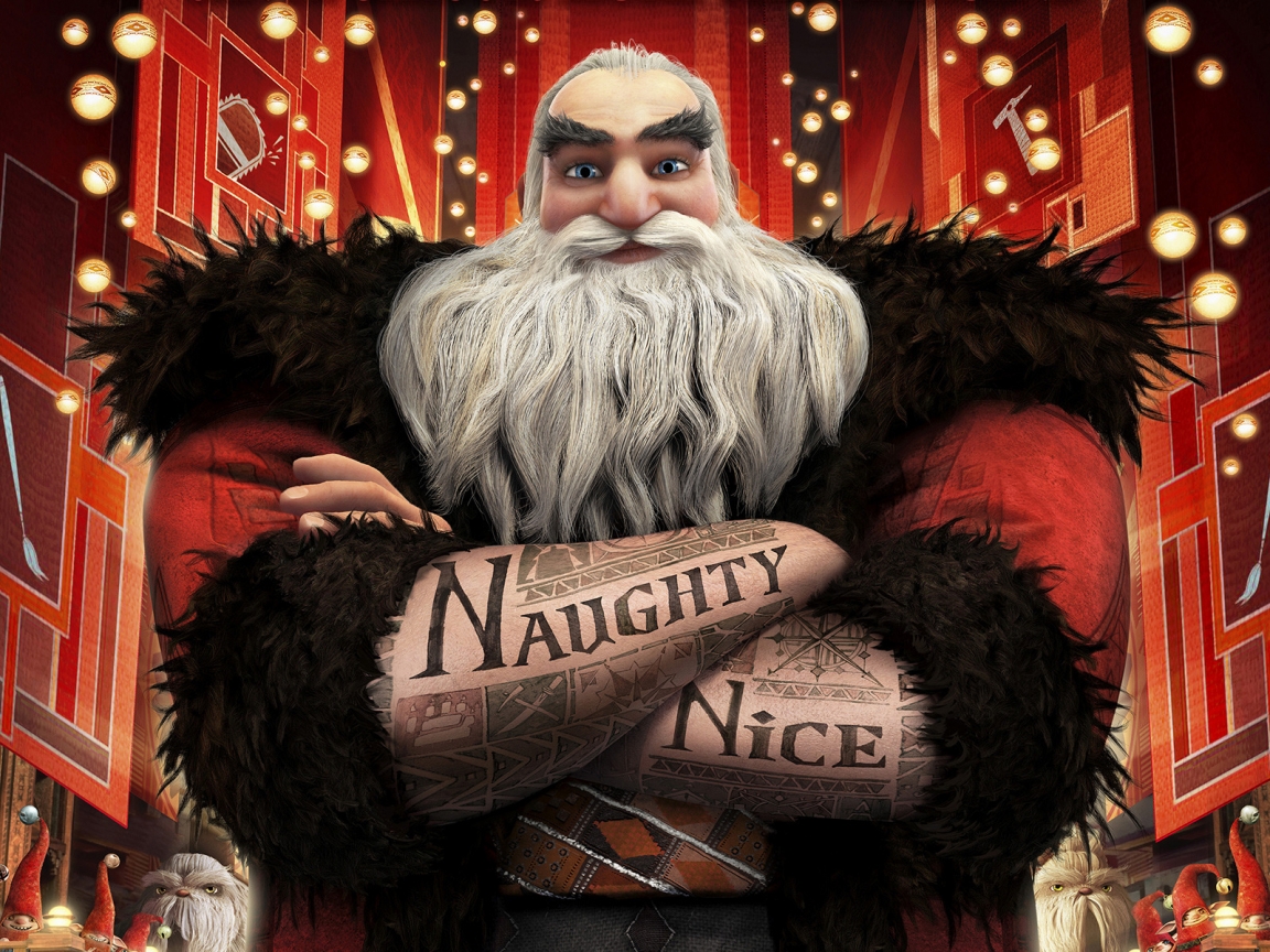 Rise Of The Guardians Santa Clause for 1152 x 864 resolution