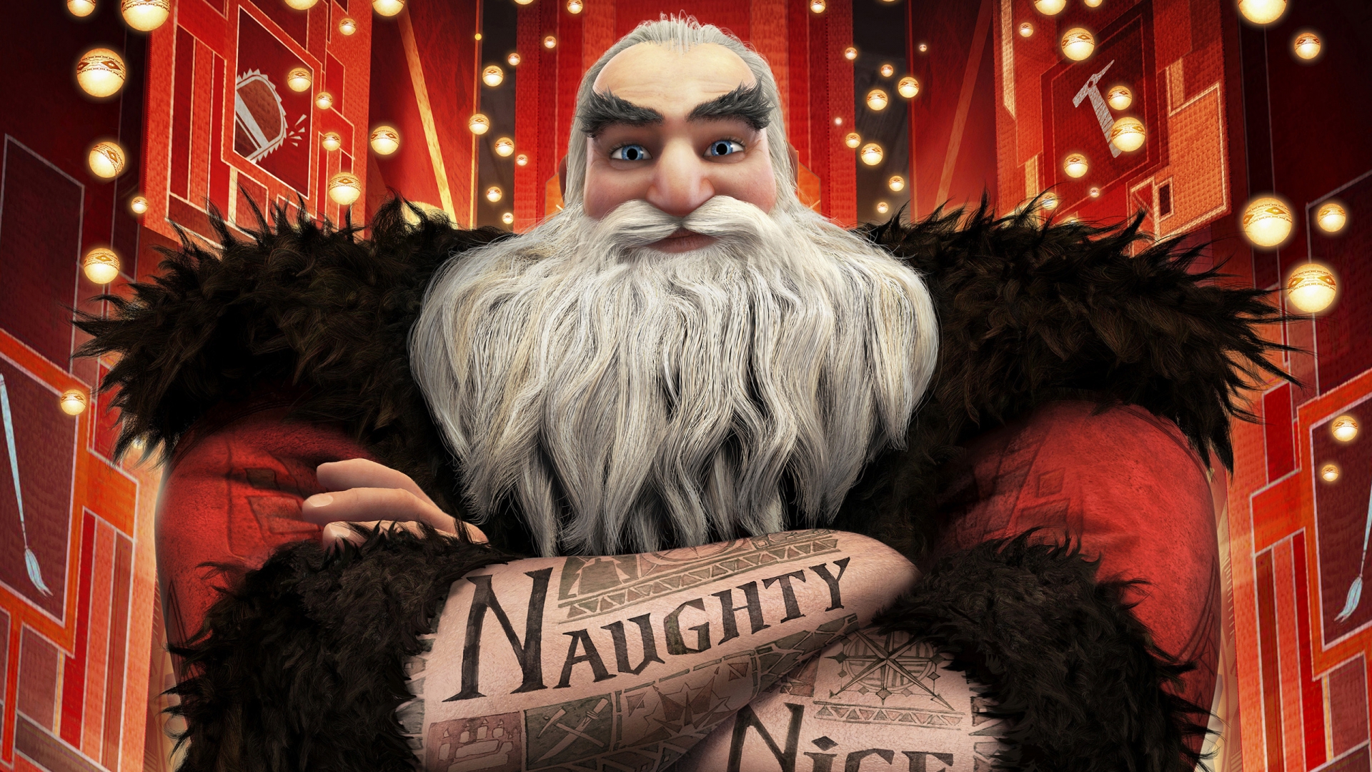 Rise Of The Guardians Santa Clause for 1920 x 1080 HDTV 1080p resolution