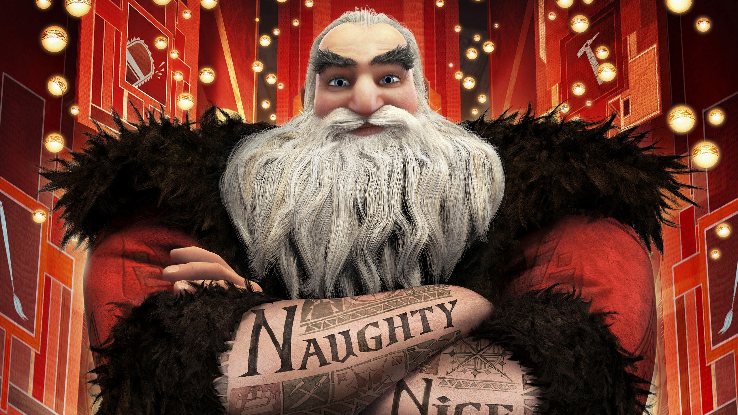 Rise Of The Guardians Santa Clause for 2560x1440 HDTV resolution