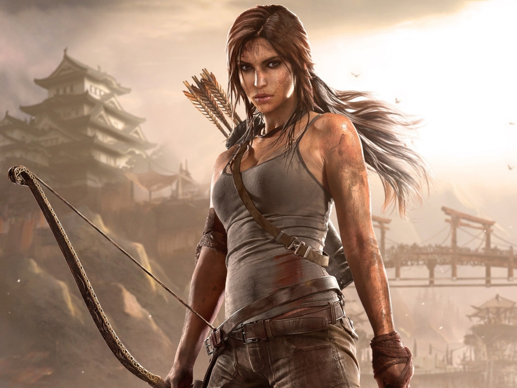 Rise of the Tomb Raider Lara Croft for 1024 x 768 resolution