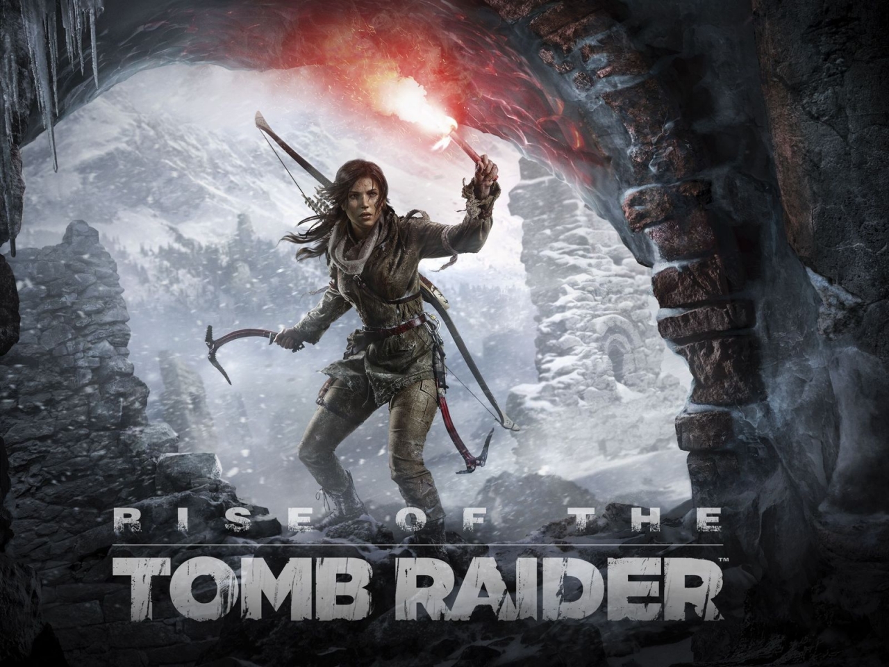 Rise Of The Tomb Raider Poster for 1280 x 960 resolution