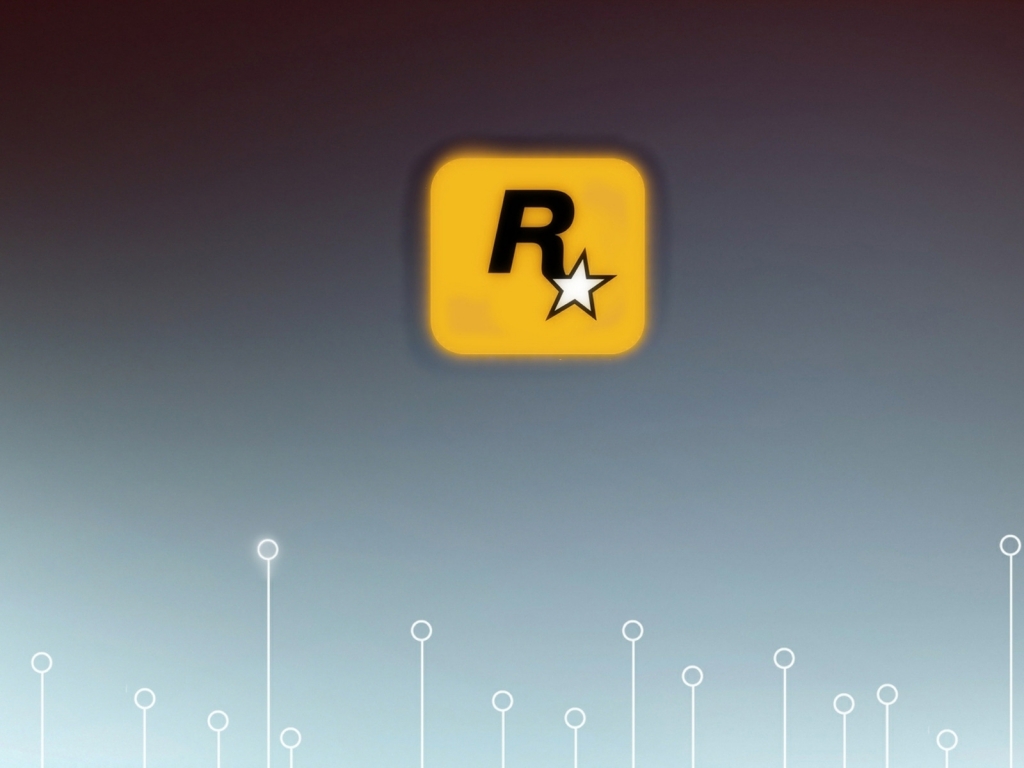 Rockstar Games Logo for 1024 x 768 resolution