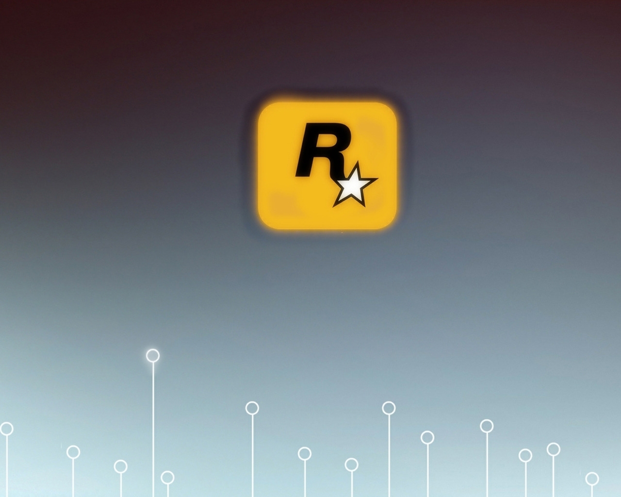 Rockstar Games Logo for 1280 x 1024 resolution