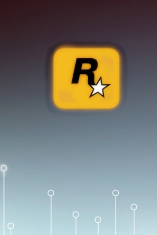 Rockstar Games Logo for 320 x 480 iPhone resolution