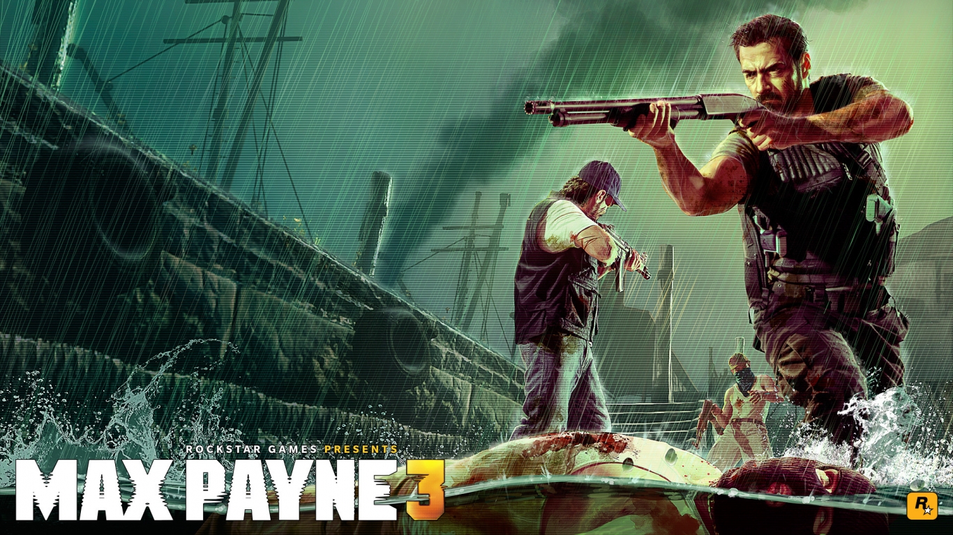 Rockstar Max Payne 3 for 1366 x 768 HDTV resolution