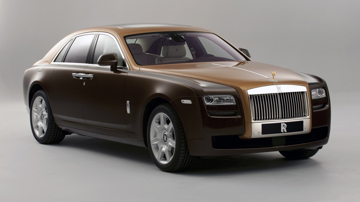 Rolls Royce Ghost Two Tone for 1366 x 768 HDTV resolution