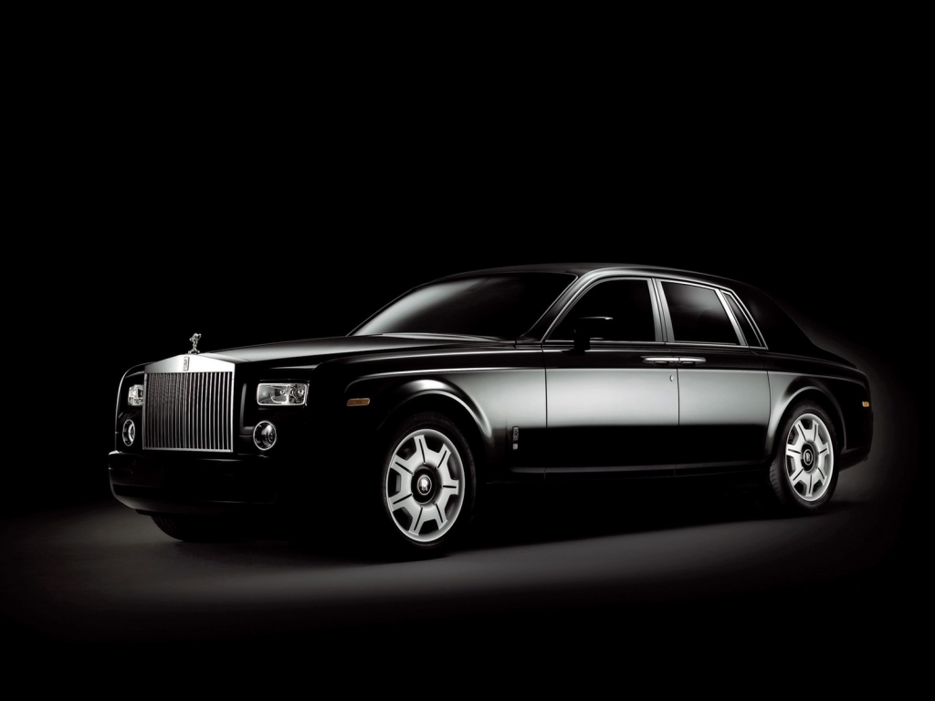 Rolls Royce Phantom Black for 1024 x 768 resolution