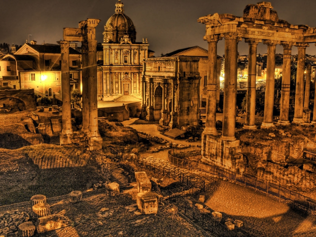 Rome Ruins for 1024 x 768 resolution