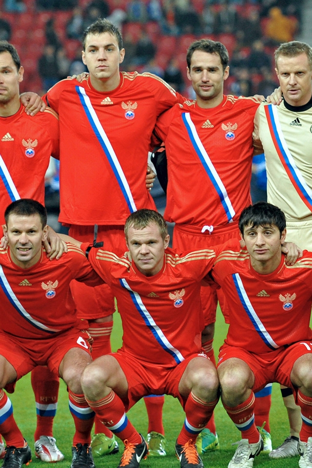 Russia National Team for 640 x 960 iPhone 4 resolution