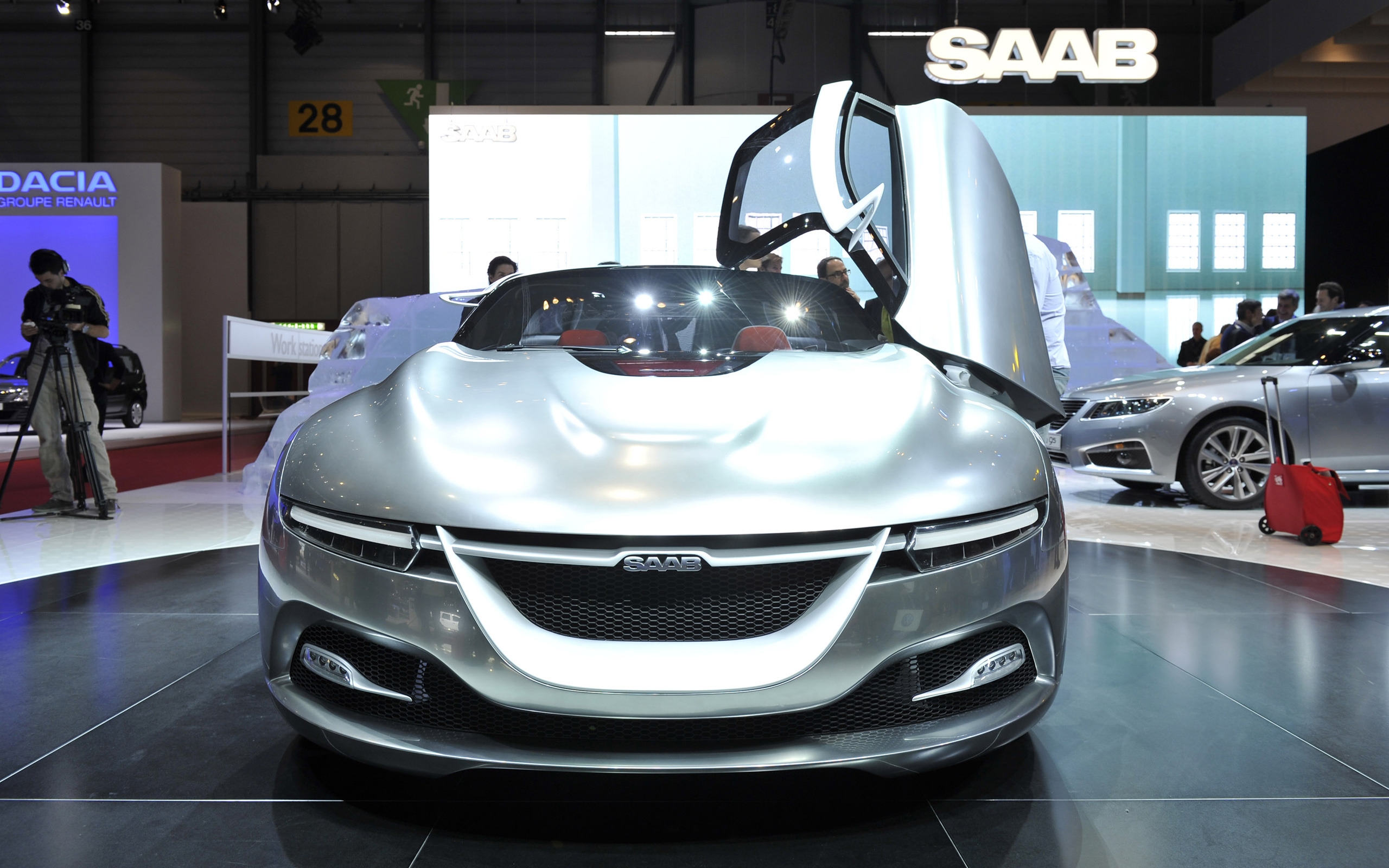 Saab Phoenix Concept Geneva 2011 for 2560 x 1600 widescreen resolution