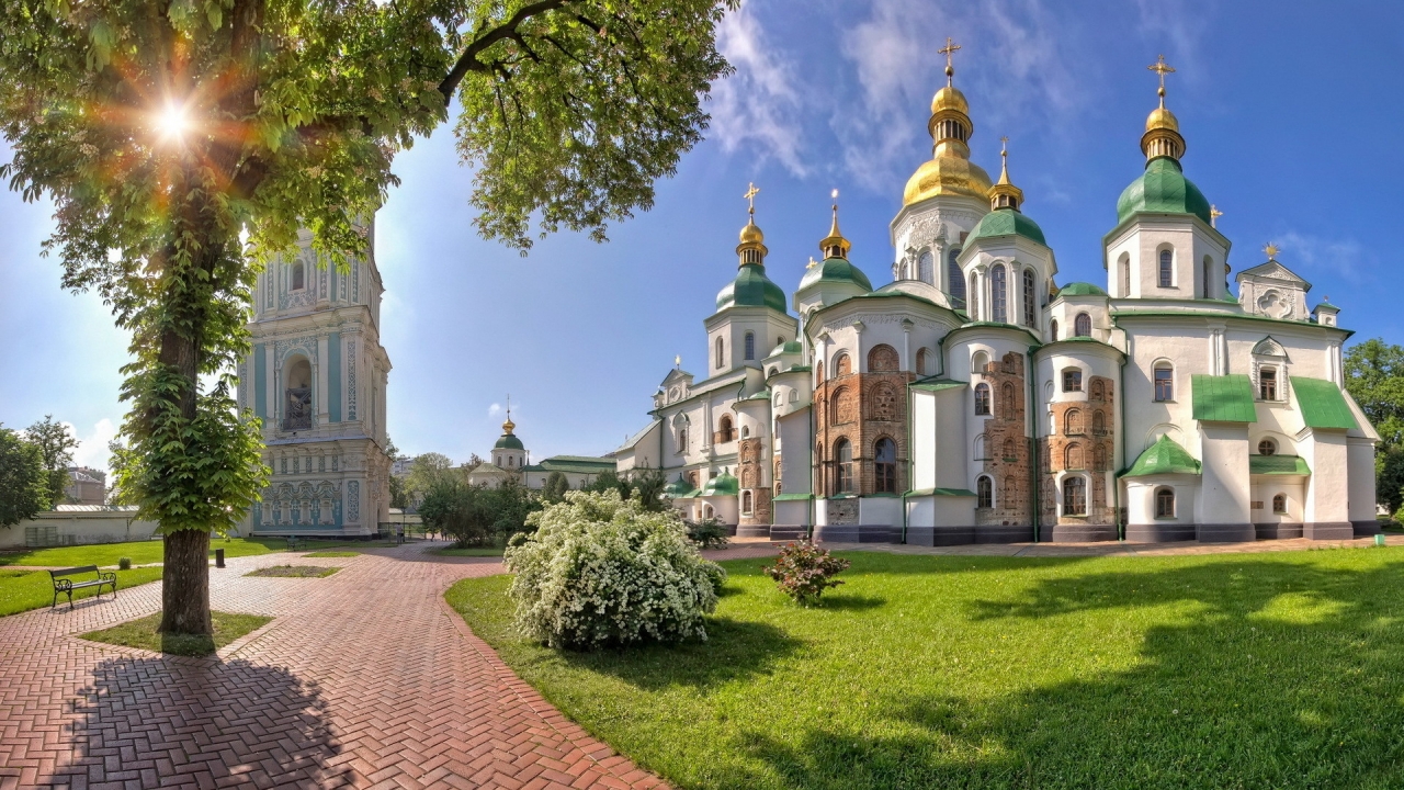 Saint Sophia Cathedral Kiev for 1280 x 720 HDTV 720p resolution