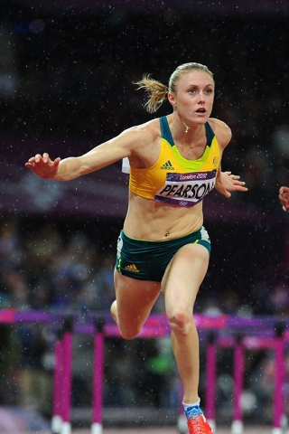 Sally Pearson for 320 x 480 iPhone resolution