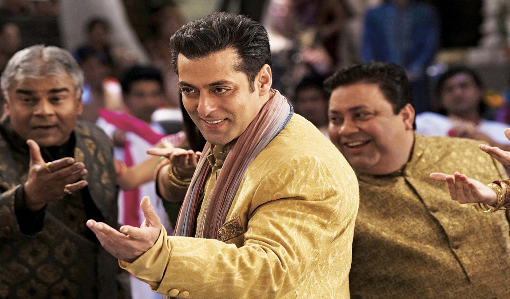 Salman Khan Movie Scene for 1024 x 600 widescreen resolution