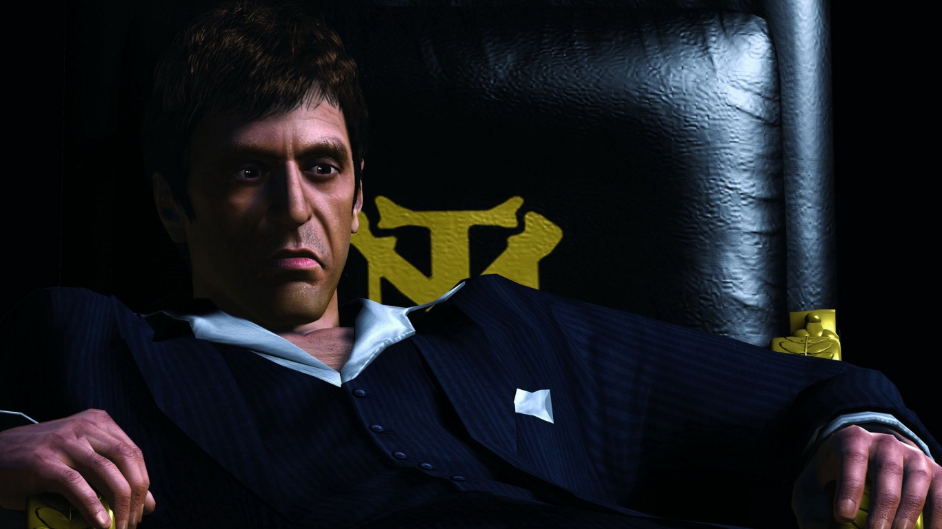 Scarface Game for 1366 x 768 HDTV resolution
