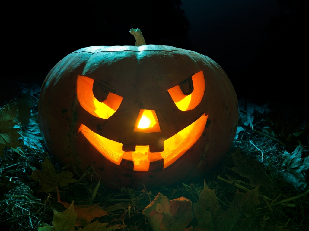 Scary Pumpkin for 1024 x 768 resolution