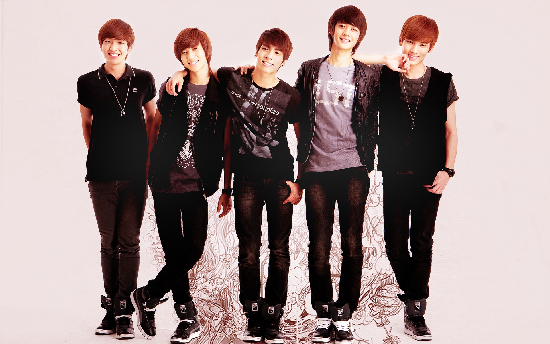 Shinee Members for 1920 x 1200 widescreen resolution